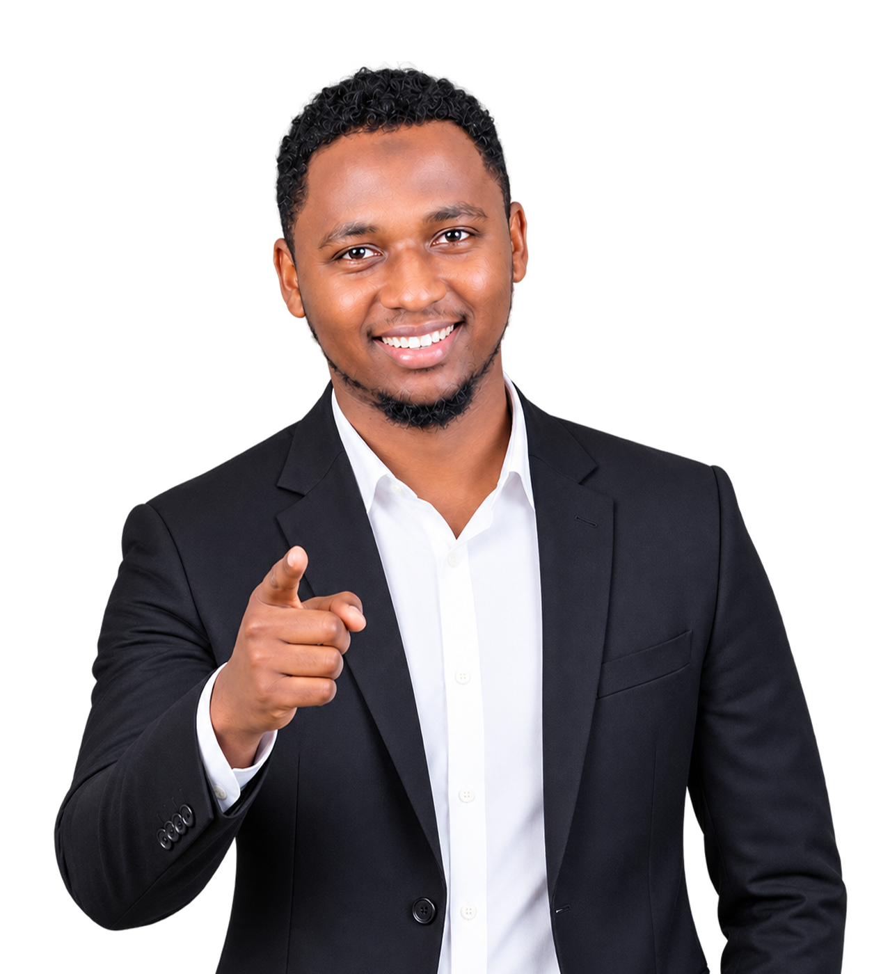 Somali digital consultant with laptop